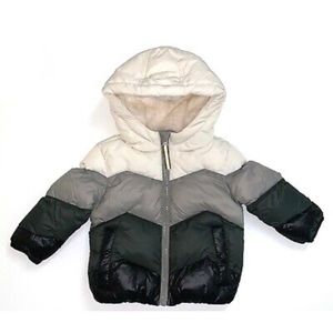 Cat & Jack modern ZigZag Puffer Jacket 18m